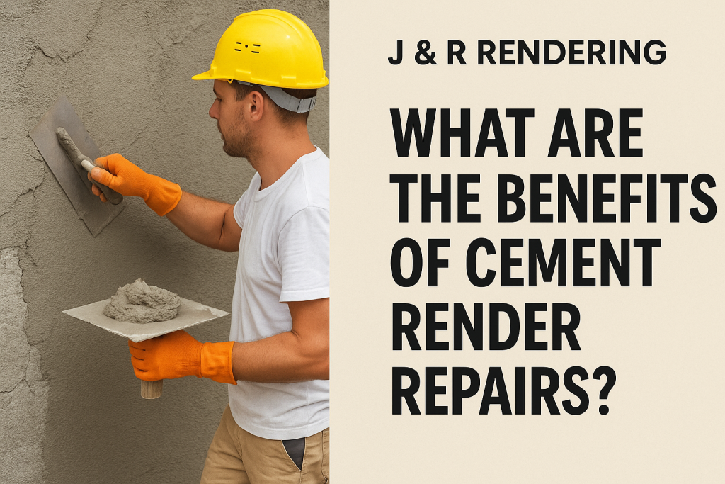 Benefits of Cement Render Repairs